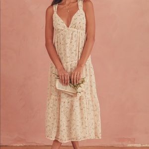 NWT Breath of Youth Head Over Heels in Love Midi Dress | M